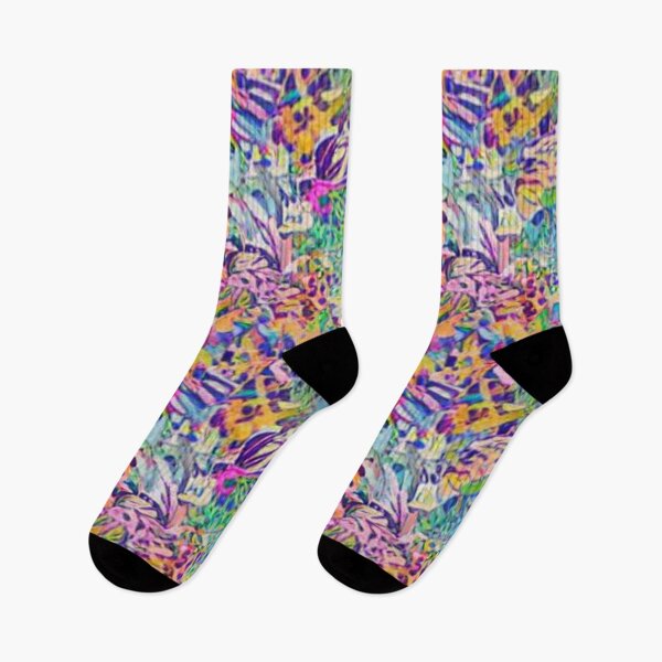 Item preview, Abstract Colorful Floral Pattern designed and sold by calibrit.