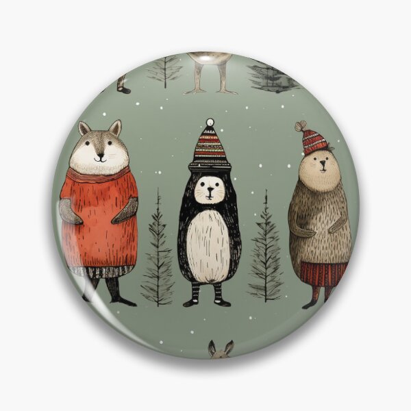 Artikelvorschau, vintage woodland creatures entworfen und verkauft von darkartsflowers.