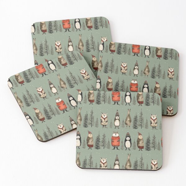 Item preview, vintage woodland creatures designed and sold by darkartsflowers.