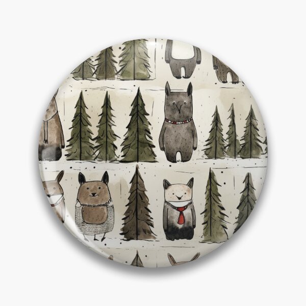 Artikelvorschau, vintage woodland creatures #2 entworfen und verkauft von darkartsflowers.