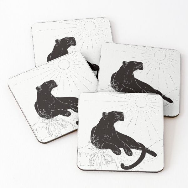 Aperçu de l'œuvre Panther créée et vendue par Chia Wild Art.