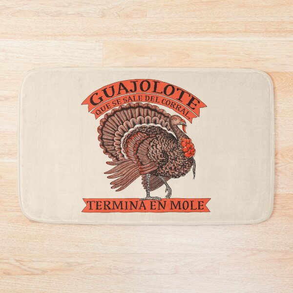 Item preview, Guajolote que se sale del corral termina en mole designed and sold by Ztudio.