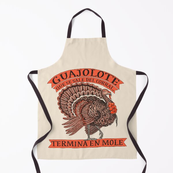 Item preview, Guajolote que se sale del corral termina en mole designed and sold by Ztudio.