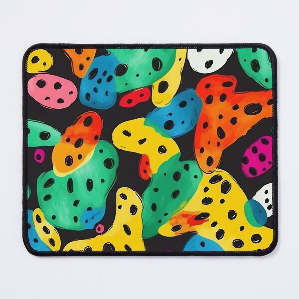 Item preview, Cute Abstract Shape Polka Dot Colorful Print Pattern designed and sold by bubblegoth.