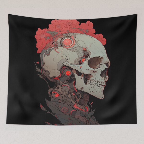 Item preview, cyber skull life designed and sold by ururuty.
