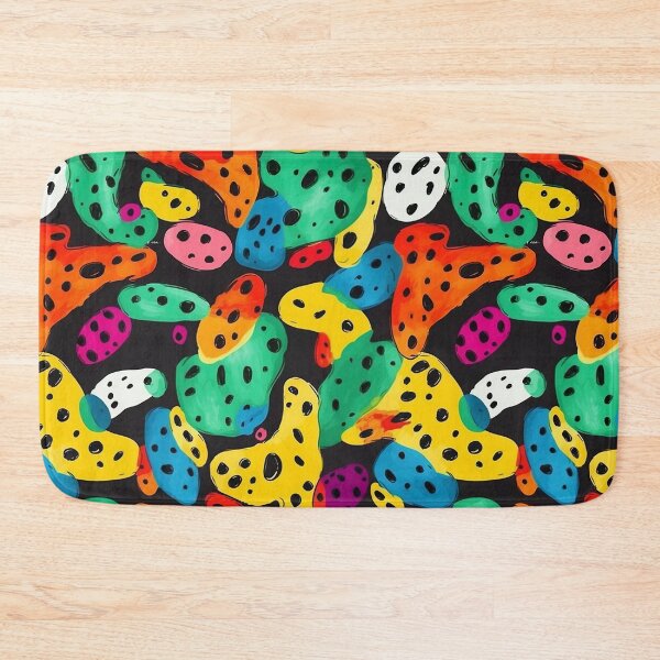 Item preview, Cute Abstract Shape Polka Dot Colorful Print Pattern designed and sold by bubblegoth.