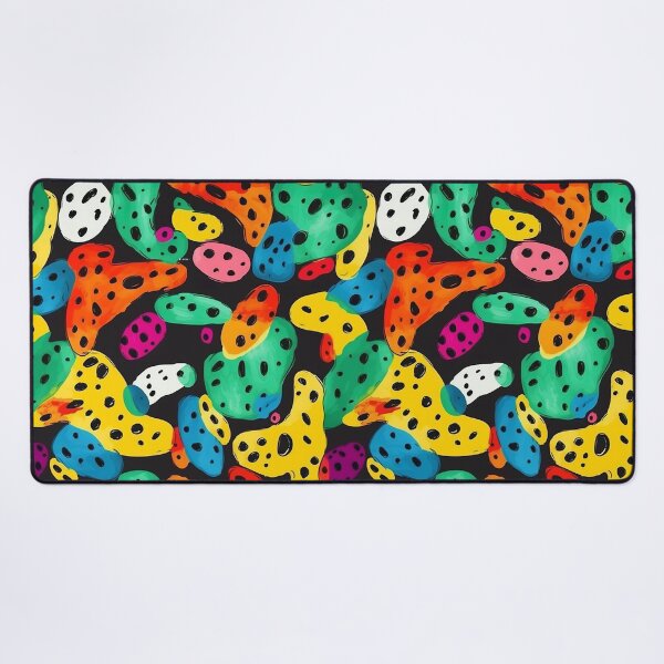 Item preview, Cute Abstract Shape Polka Dot Colorful Print Pattern designed and sold by bubblegoth.