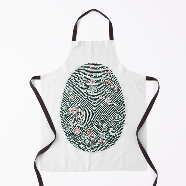 Item preview, Holiday Whorls - Christmas Fingerprint Festivity designed and sold by Sonic-Store.