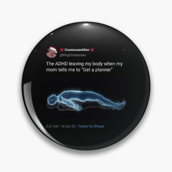 Item preview, ADHD meme designed and sold by stephgio.