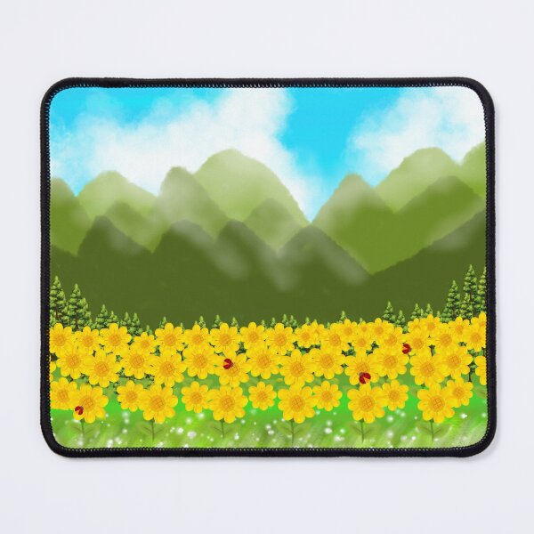 Item preview, An incredible view of sunflowers field designed and sold by SunbeamMoon111.