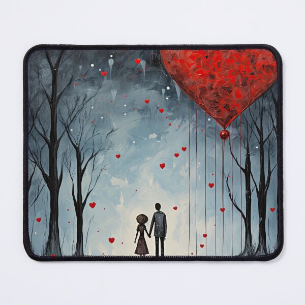Item preview, Eternal Bond - wall painting designed and sold by krishutd.