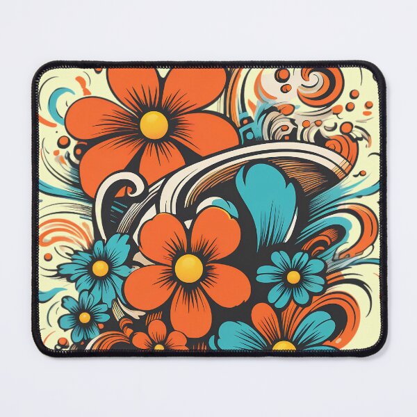 Item preview, 60's Floral Cute Nature Fashion Design, Embrace the Flower Power with our vibrant 'Stay Groovy' design, Perfect Retro Style, Vintage Floral Fashion designed and sold by PrintMates.