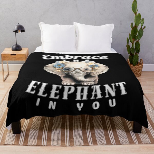 Item preview, Embrace the Elephant in You designed and sold by ElephantVibes.