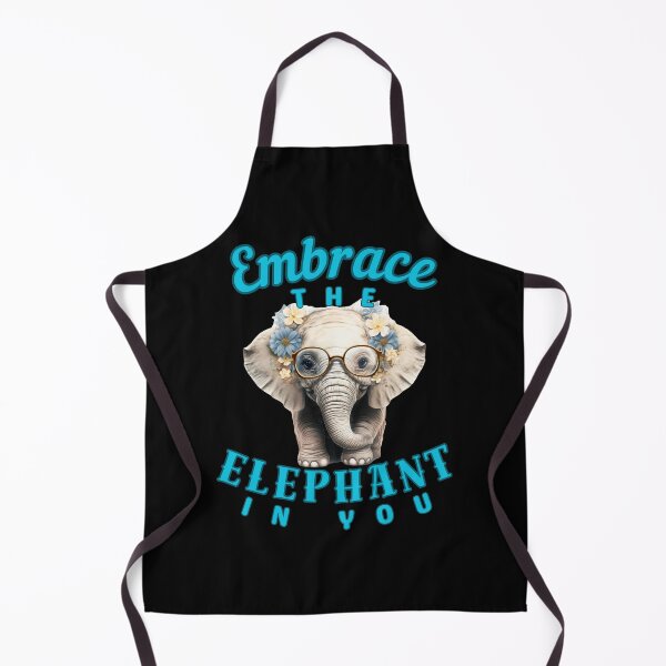 Item preview, Embrace the Elephant in You. funny elephant designed and sold by ElephantVibes.