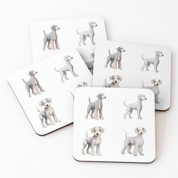 Item preview, Cute Bedlington Terrier Dogs designed and sold by TheAnimalZ00.