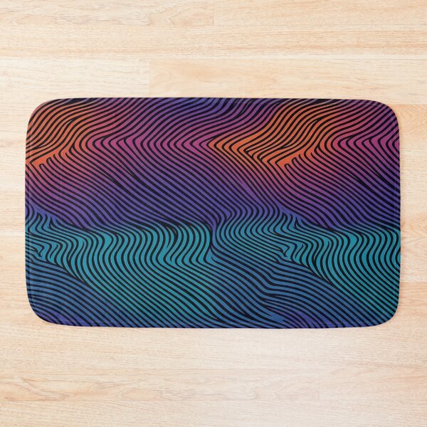 Item preview, Kawaii Vaporwave Aesthetic Purple Maze Zebra Print Pattern designed and sold by bubblegoth.