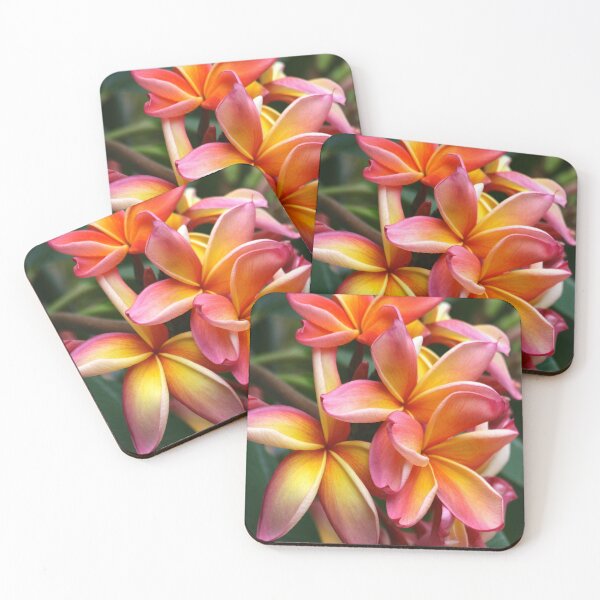 Item preview, Pink & Yellow Tropical Flowers designed and sold by Julia McMullen.