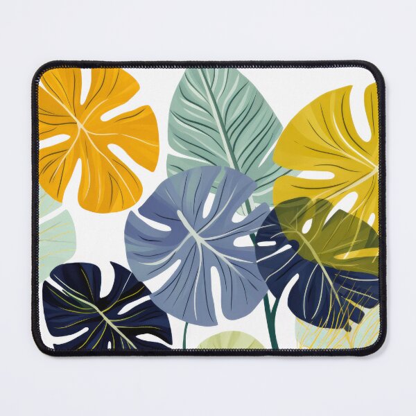 Item preview, Mid Century Monstera - Exotic Tropical Leaves designed and sold by GalleryOXO.