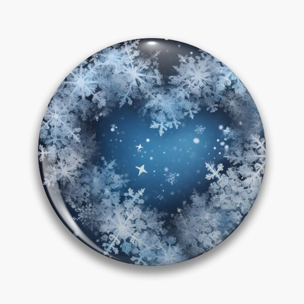 Item preview, heart shaped holiday snowflake print designed and sold by dcrc.