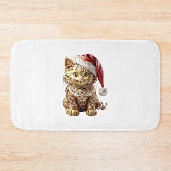 Item preview, Kitty Santa designed and sold by likbatonboot.