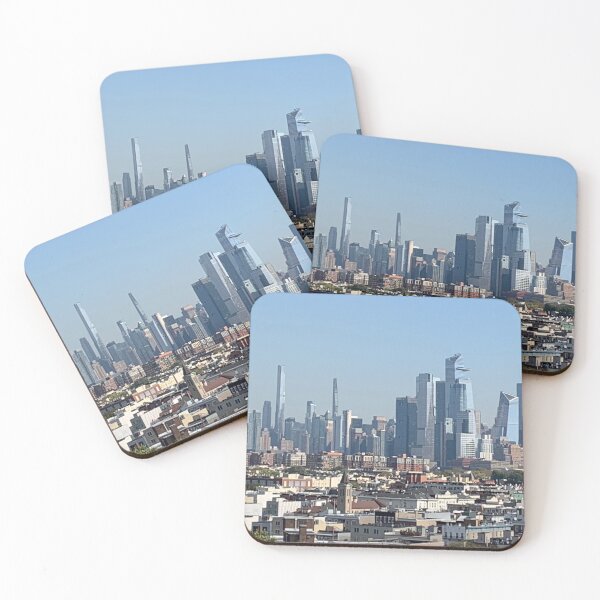 Item preview, Aerial View, Hoboken, Midtown Manhattan, Jersey City Heights, New Jersey designed and sold by lenspiro.