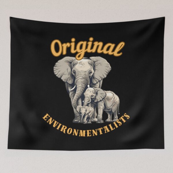 Item preview, Original Environmentalists. elephant lover designed and sold by ElephantVibes.