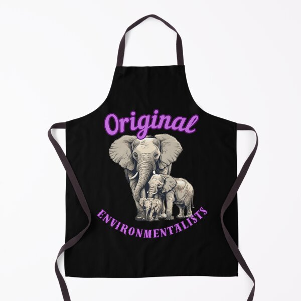 Item preview, Original Environmentalists. elephant face designed and sold by ElephantVibes.