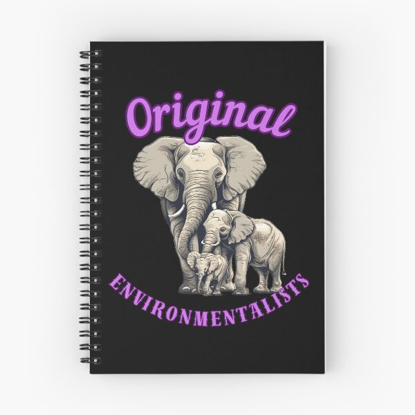 Item preview, Original Environmentalists. elephant face designed and sold by ElephantVibes.