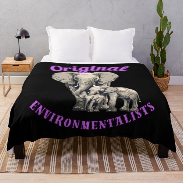 Item preview, Original Environmentalists. elephant face designed and sold by ElephantVibes.