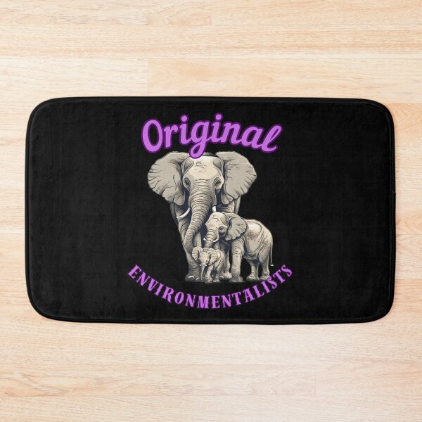 Item preview, Original Environmentalists. elephant face designed and sold by ElephantVibes.