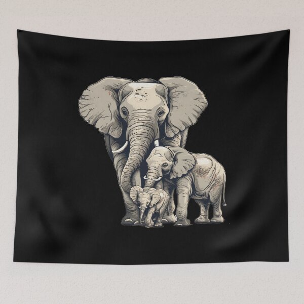 Item preview, African Elephant designed and sold by ElephantVibes.