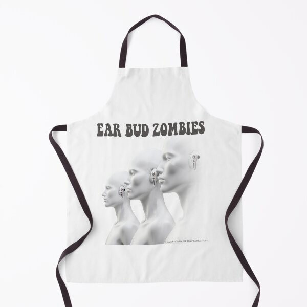 Item preview, Earbud Zombies - Mannequin Trio - For Light Backgrounds designed and sold by The Imagination Source™.