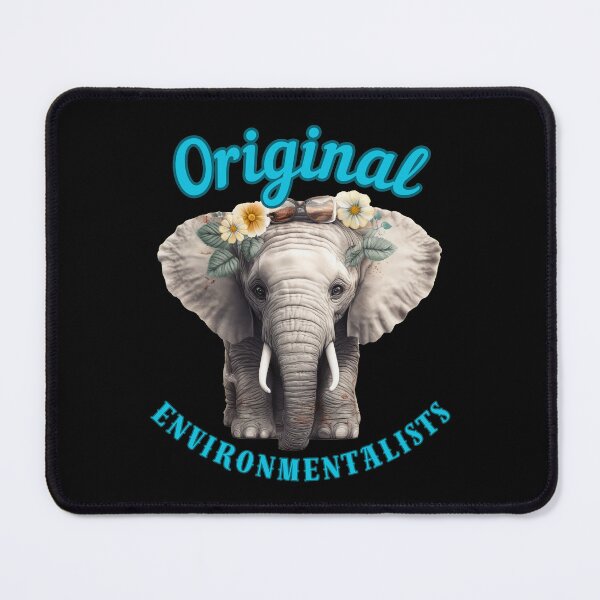 Item preview, Original Environmentalists. adorable elephant designed and sold by ElephantVibes.