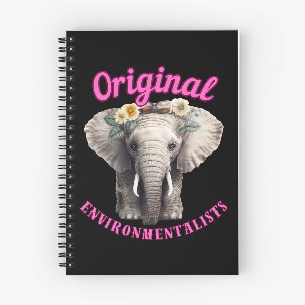 Item preview, Original Environmentalists. elephant saying designed and sold by ElephantVibes.