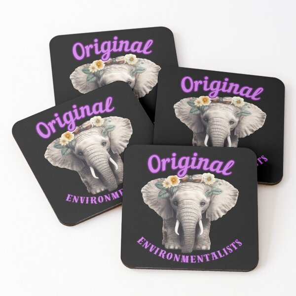 Item preview, Original Environmentalists. elephant quote designed and sold by ElephantVibes.