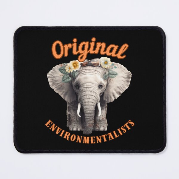 Item preview, Original Environmentalists. african elephant designed and sold by ElephantVibes.