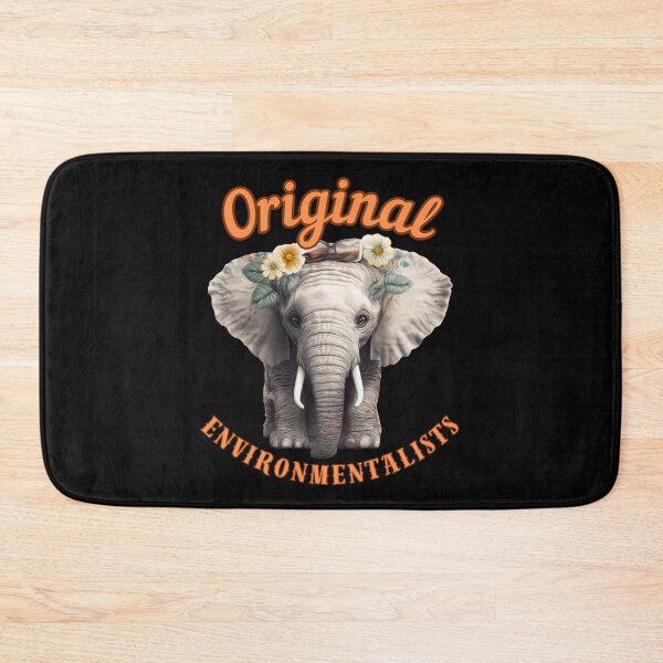 Item preview, Original Environmentalists. african elephant designed and sold by ElephantVibes.