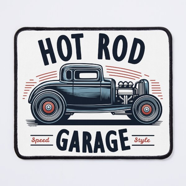 Item preview, Hot Rod Garage designed and sold by Automotive Art by Greg.
