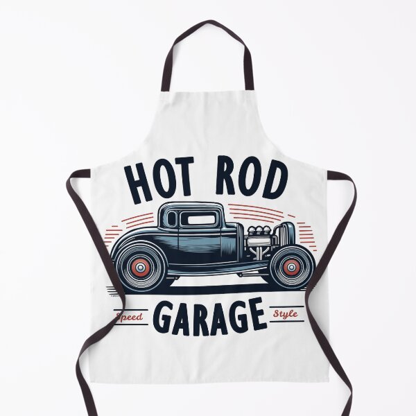 Artikelvorschau, Hot-Rod-Garage entworfen und verkauft von Automotive Art by Greg.