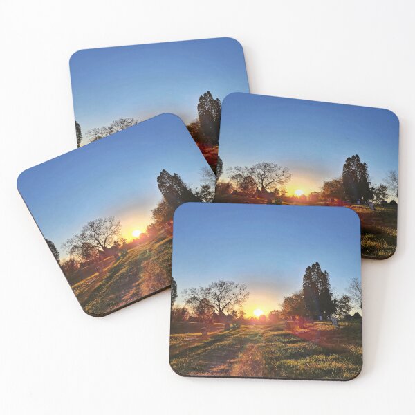 Item preview, Beautiful Cemetery Sunset Landscape  designed and sold by TwistedP-Photos.