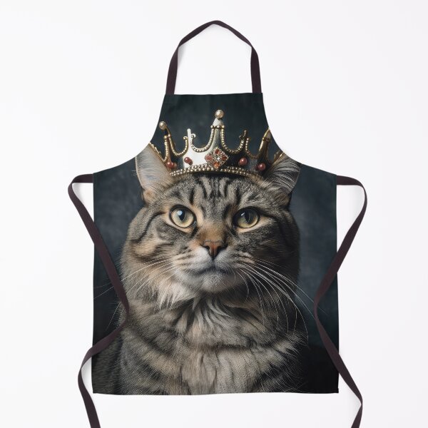 Item preview, Getigerte Katze mit Krone 01 designed and sold by Elisabeth Lucas.