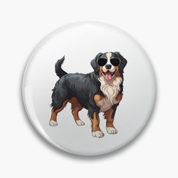 Item preview, Cute Berner Dog Wearing Sunglasses designed and sold by TheAnimalZ00.