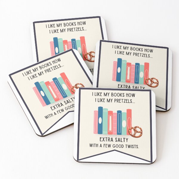 Item preview, Twisty Books and Pretzels Banner designed and sold by MyPetMinotaur.