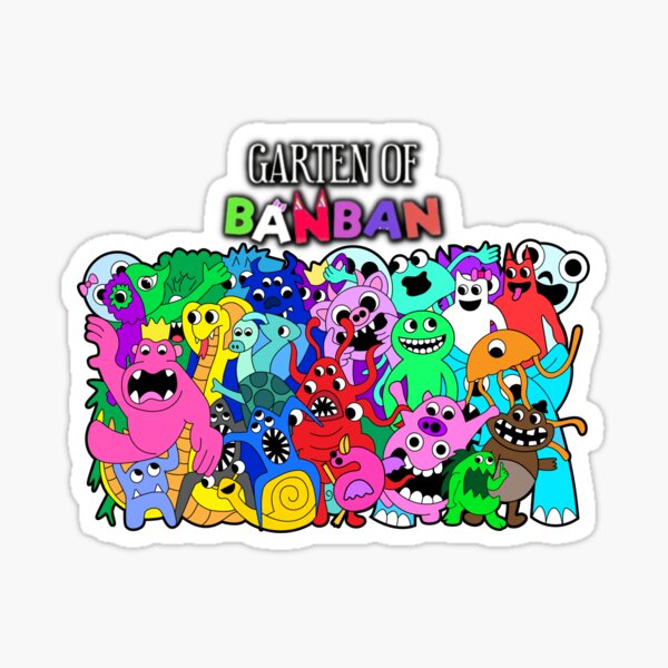 Nabnab Garten of Banban Sticker for Sale by TheBullishRhino