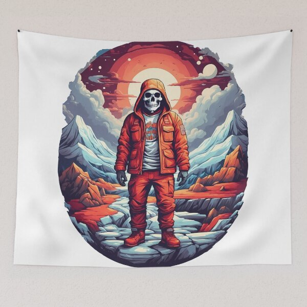 Item preview, Santa Claus Skeleton designed and sold by wplamkung.