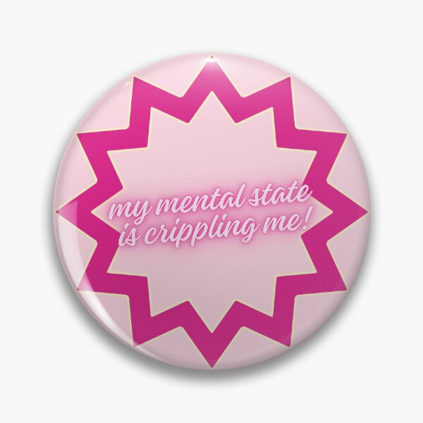 Item preview, MY MENTAL STATE IS CRIPPLING ME designed and sold by billy-is-silly.