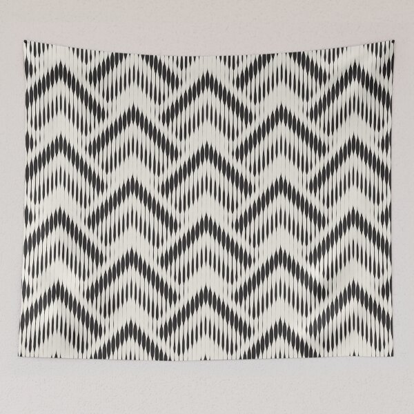 Item preview, classy black and white waves designed and sold by syncwithnature.