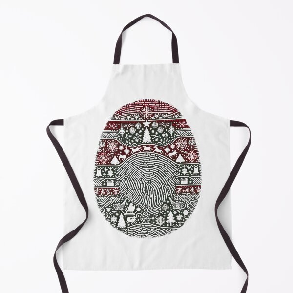 Item preview, Winter Whorls - Cozy Christmas Fingerprint designed and sold by Sonic-Store.