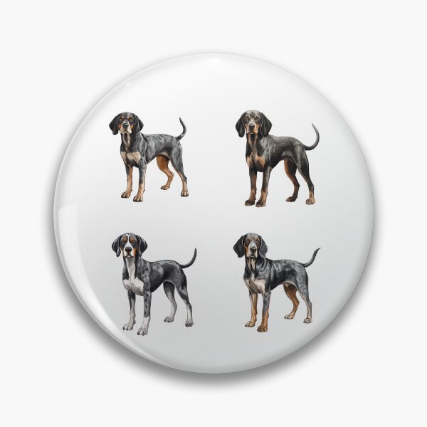 Item preview, Cute Bluetick Coonhound Dogs designed and sold by TheAnimalZ00.