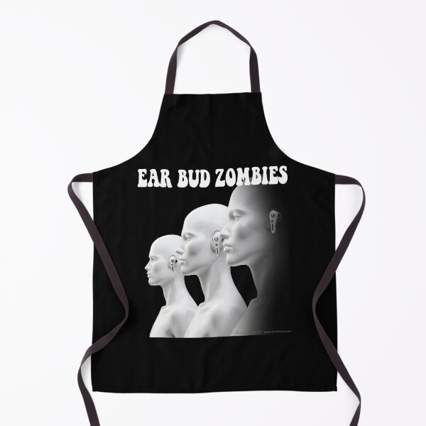 Item preview,  Earbud Zombies  -Mannequin Trio-  For DARK Backgrounds designed and sold by The Imagination Source™.